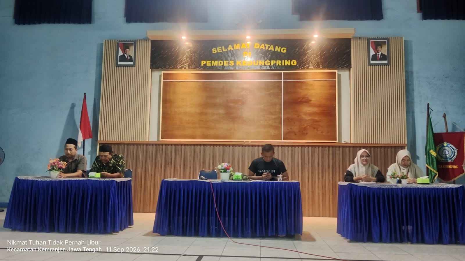 Penyuluh Kemranjen Hadiri Musdes, Dorong Sinergi Pembangunan Desa