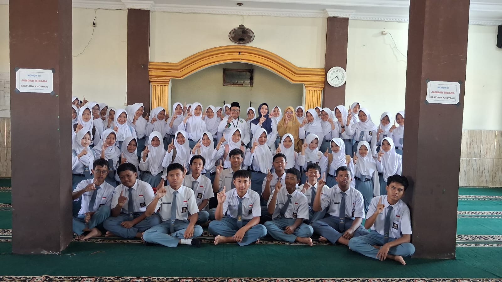 Program Bimbingan dan Penyuluhan Remaja Solih Solihah Digelar Sebulan Sekali di SMAN 1 Wangon