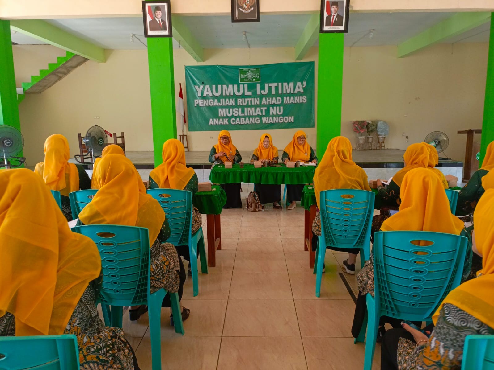 Penyuluh KUA Jalin Koordinasi dengan Pengurus Muslimat NU PAC Wangon