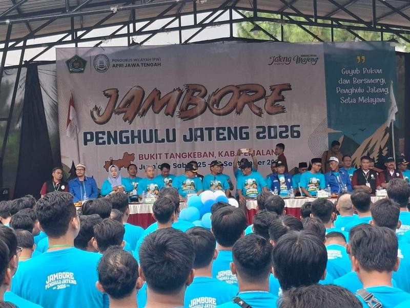 Penghulu KUA Wangon Ikuti Jambore Penghulu 2026 di Bukit Tangkeban Pemalang