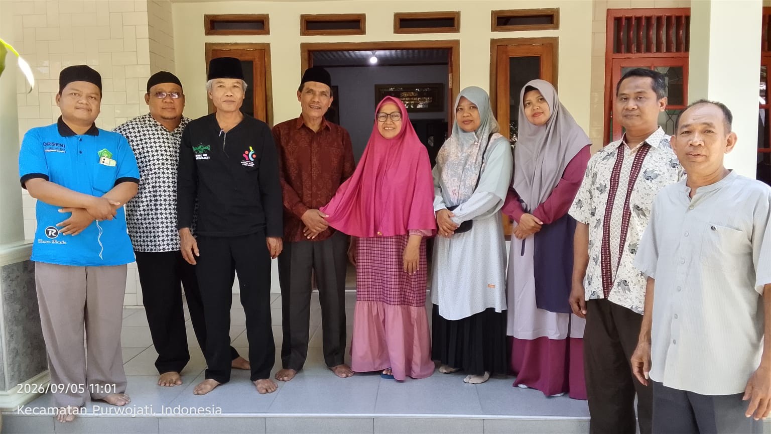 Jaga Silaturahmi, KUA Purwojati Sambangi Eks Plt Kepala KUA di Sidamulih