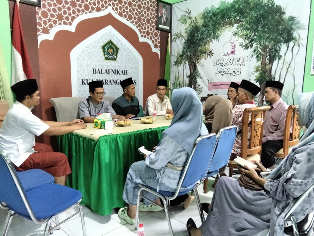 Rakor Persiapan Lomba FASI Kecamatan Karanglewas Digelar di KUA Karanglewas