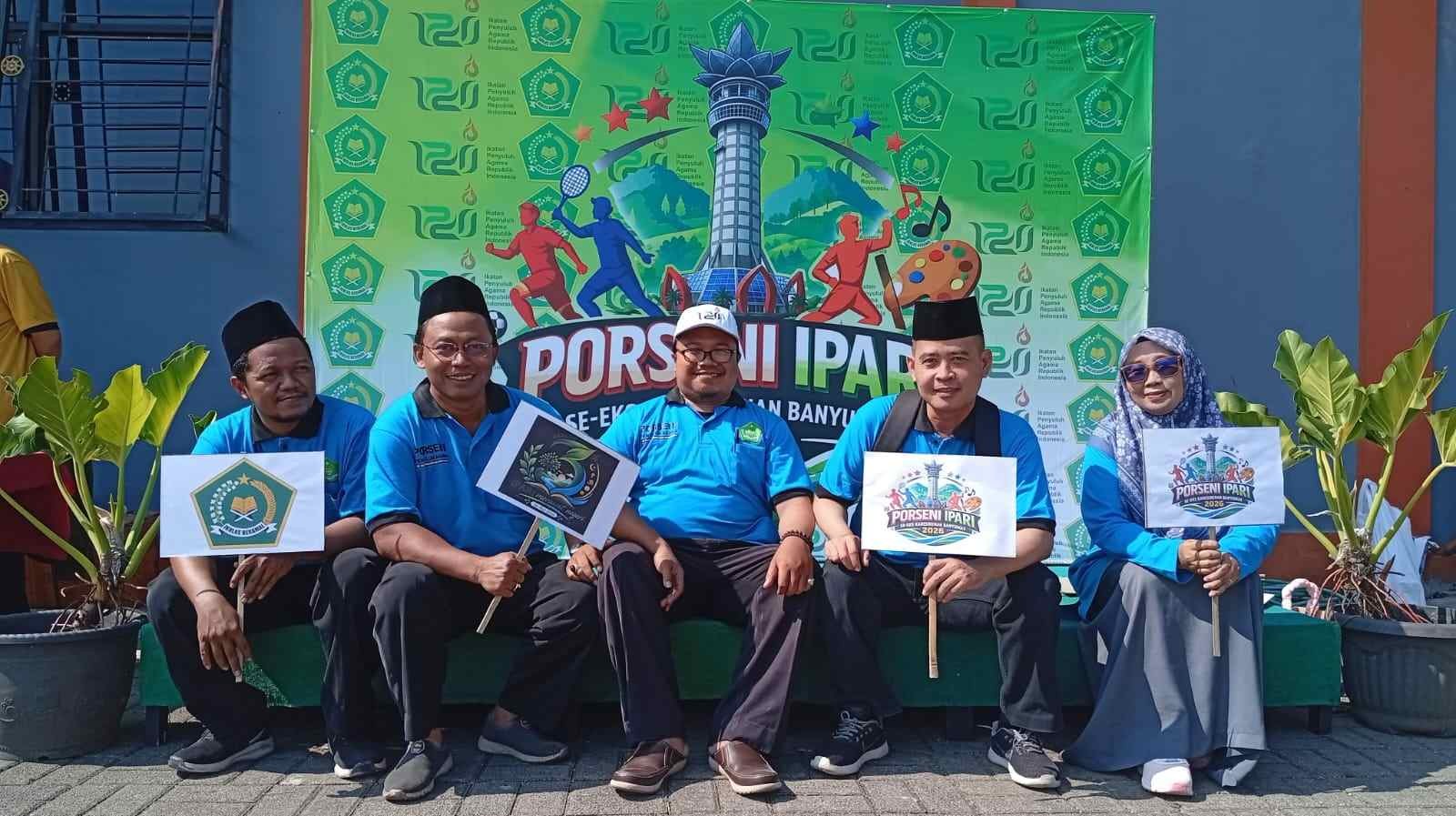 Berikan Support Positif; Penyuluh Wangon Berpartisipasi Dalam Kegiatan Porseni IPARI