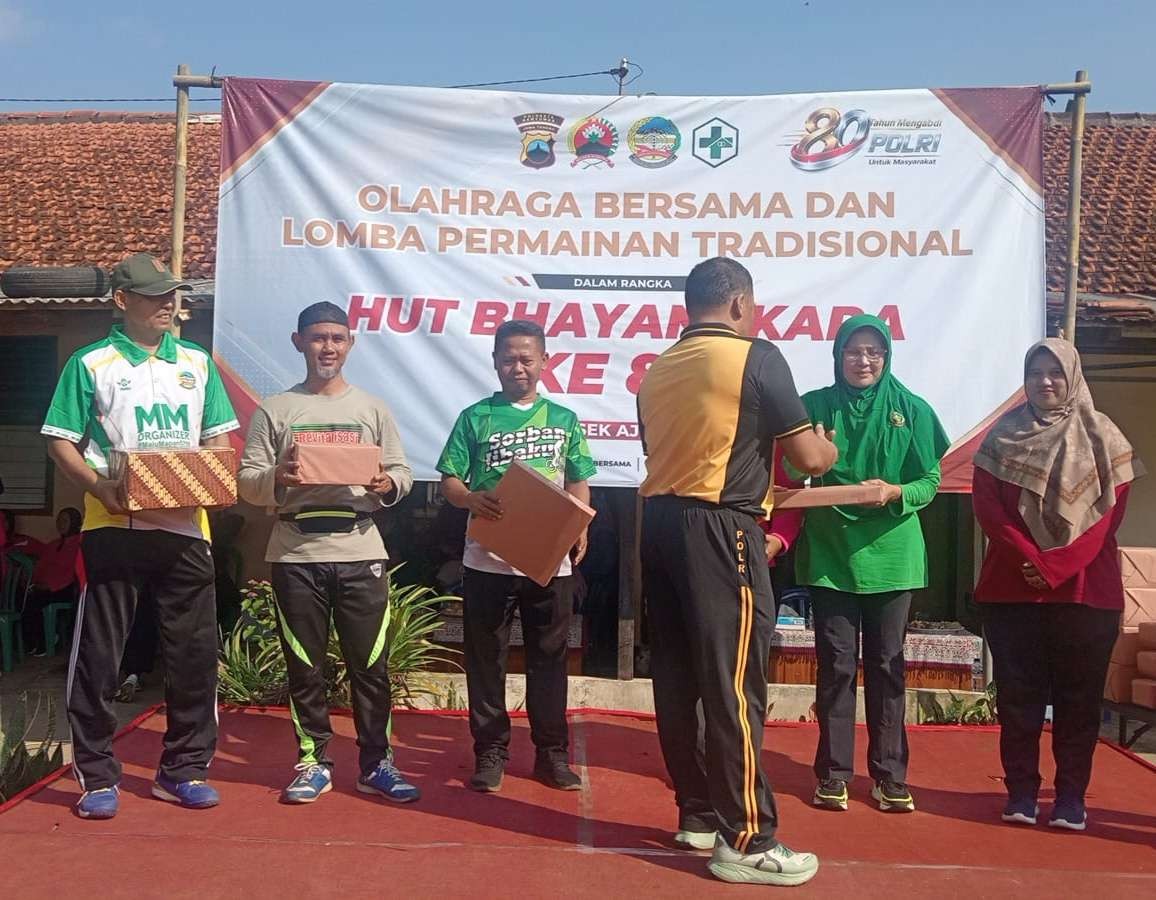 Kepala KUA Ajibarang Kirim Pegawai Meriahkan HUT Bhayangkara