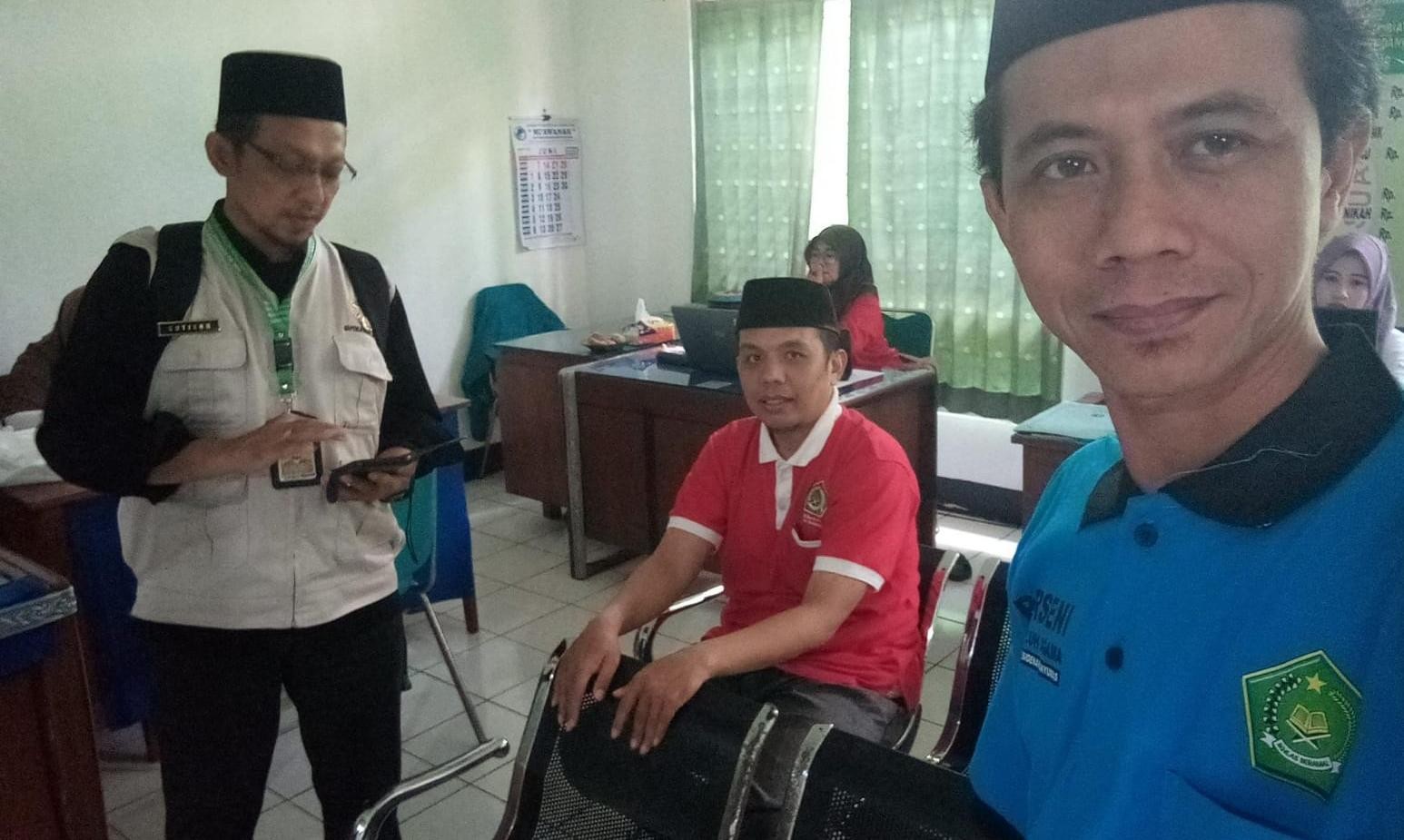 Koordinasi Kayim Rejasari dan Kepala KUA, Bahas Pelayanan Perbedaan Data Diri pada Buku Nikah
