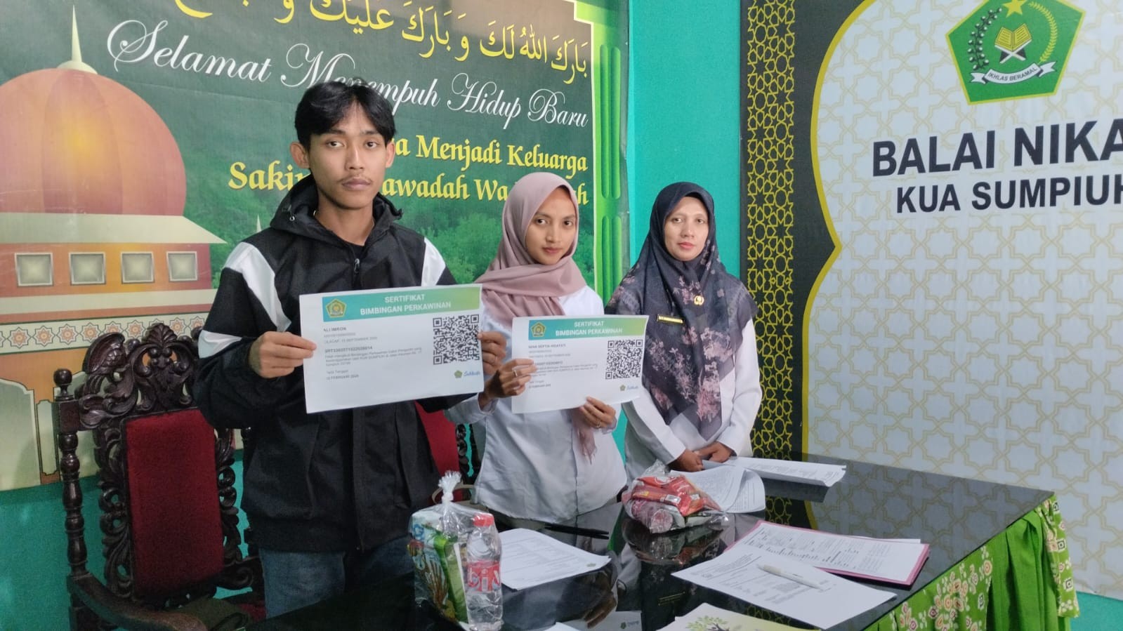 Bangun Rumah Tangga Kokoh: KUA Sumpiuh Bekali Catin 5 Pilar Perkawinan untuk Cegah Stunting