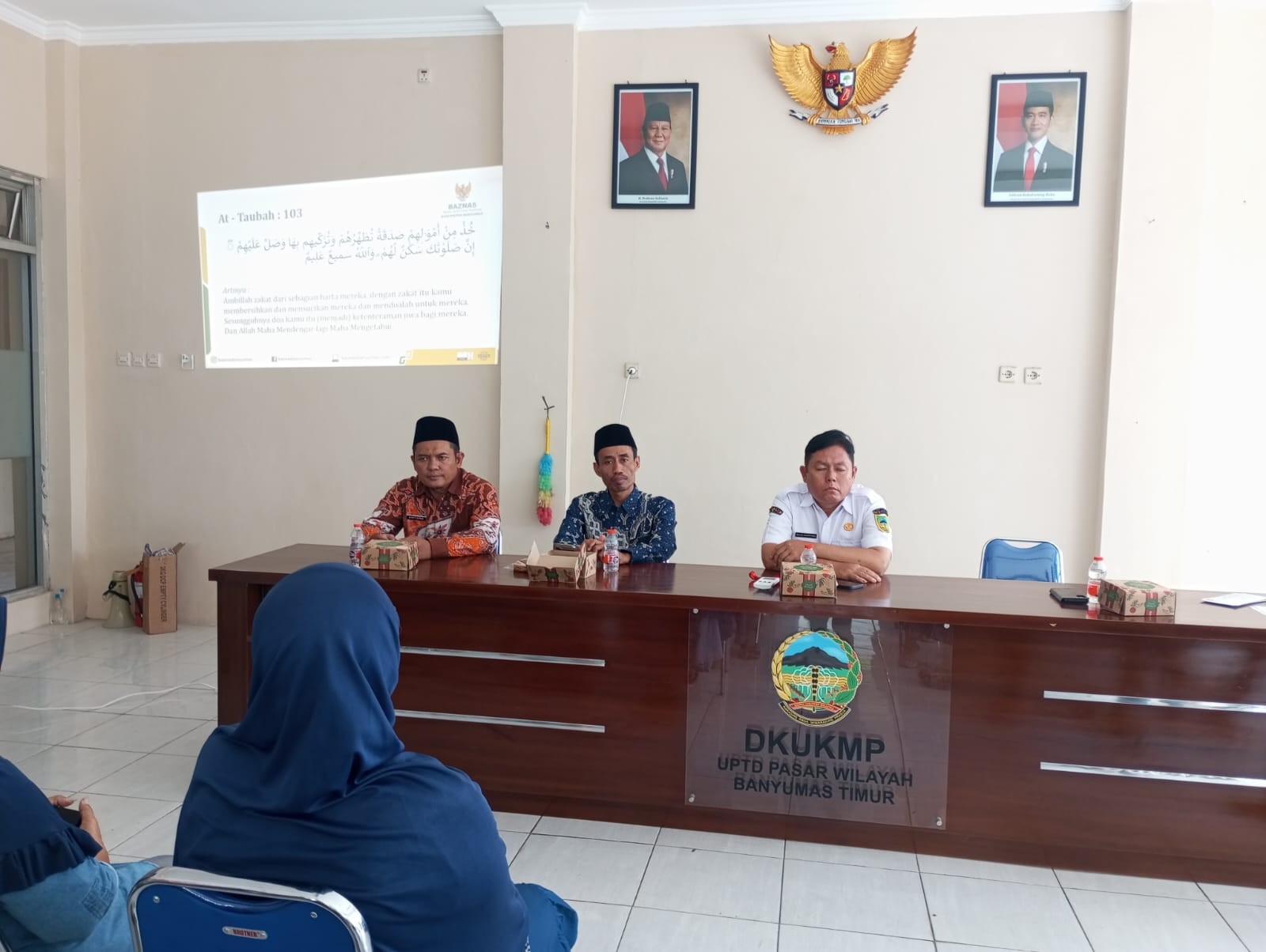Sosialisasi Zakat kepada Pedagang Pasar Sokaraja
