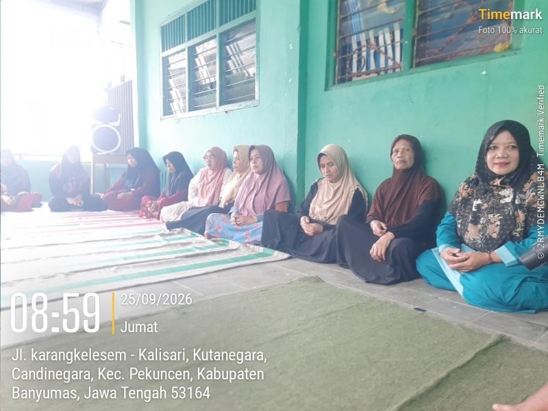 Penyuluh KUA Pekuncen Berikan Bimbingan Keagamaan kepada Wali Murid TK Diponegoro Candinegara