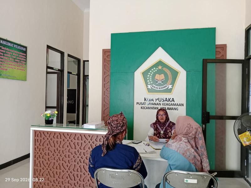 KUA Jatilawang Berikan Kemudahan Layanan Pendaftaran Nikah