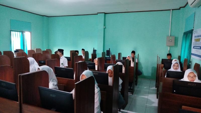 MA Al Ikhsan Beji Laksanakan Gladi TKA 2026, Seluruh Siswa Kelas XII Ikuti Persiapan Akademik