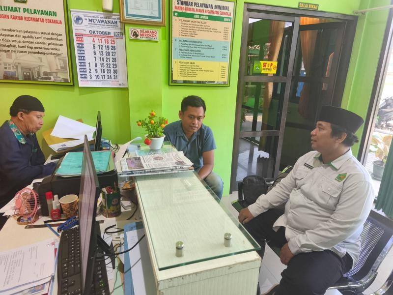 Penyuluh KUA Sokaraja Berikan Layanan Konseling Warga Desa Binaan