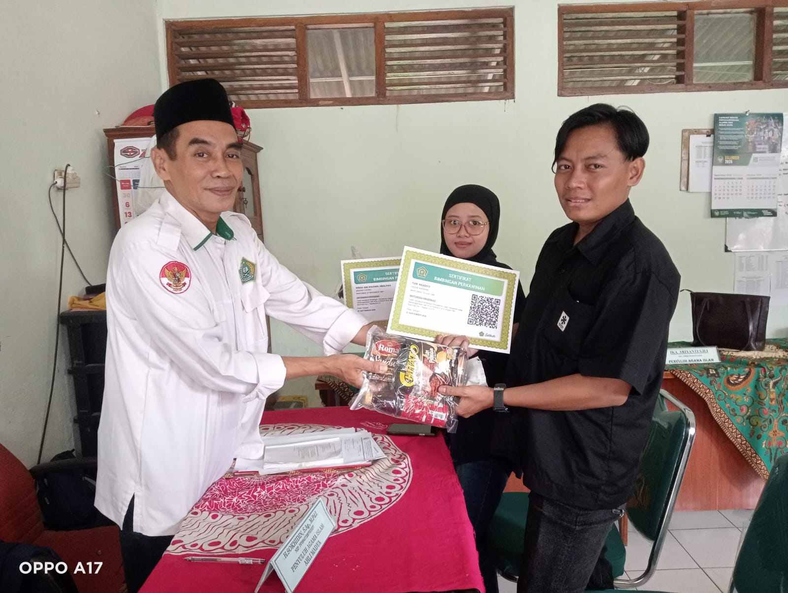 KUA Rawalo Beri Bimbingan kepada Catin tentang Ciri-Ciri Keluarga Sakinah