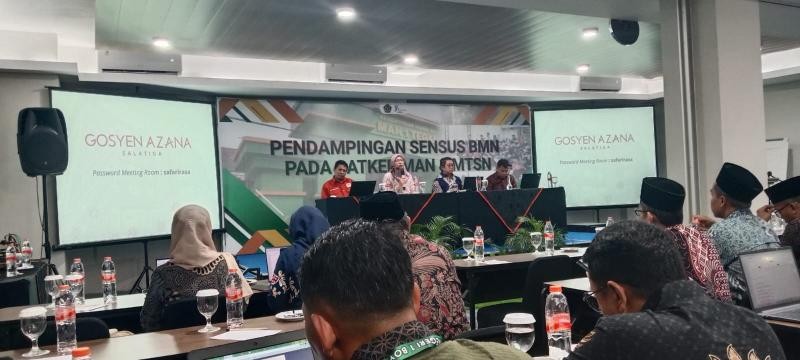 Hari Kedua Pendampingan Sensus BMN 2026, MTsN 3 Banyumas Perkuat Kesiapan Tata Kelola Aset Negara